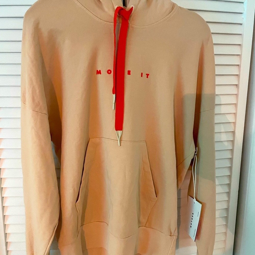 Mother Move It Sweatshirt Hoodie Medium